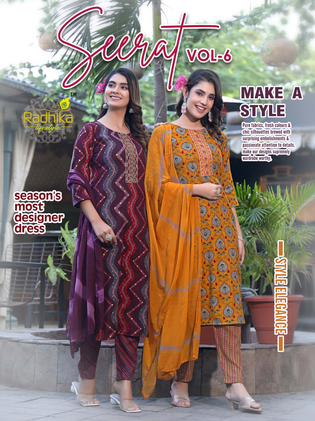 RADHIKA lifestyle SEERAT VOL 6 